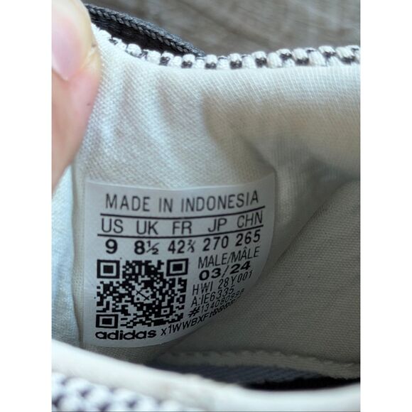 Adidas Lite Racer Sneakers Size 9 Slip On Style Athletic - Picture 6 of 7